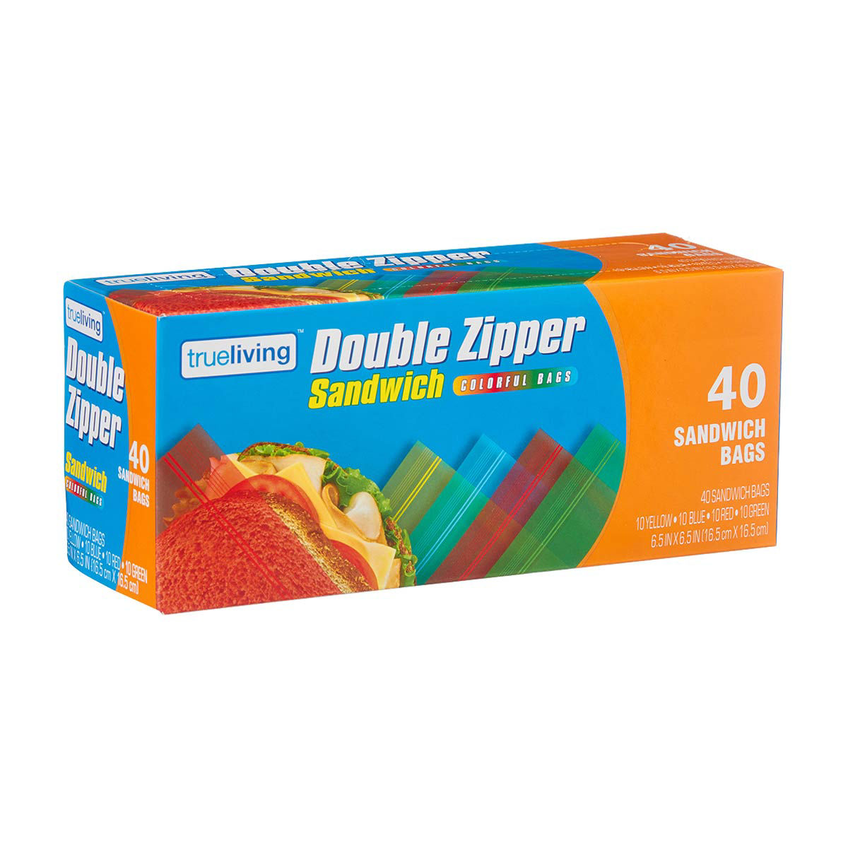 最安値級価格 Zipper Double Trueliving Sandwich ct 40 Bags, トップス