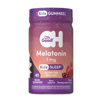 Oh Good! Kid's Melatonin, Cherry Pomegranate Flavor 1 mg
