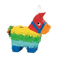Rainbow Burro Mini Pinata