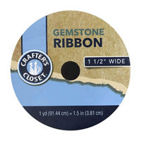 Crafter's Closet Gemstone Ribbon, 1 yd x 1.5 in