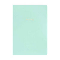 Ryder & Co. Green PU Notebook, 192 Pages