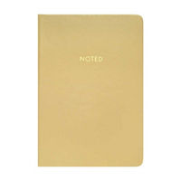 Ryder & Co. Gold PU Notebook, 192 Pages