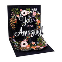 'You Are Amazing!' Pop Up Greeting Card

