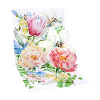 Spring Bouquet Pop Up Greeting Card
