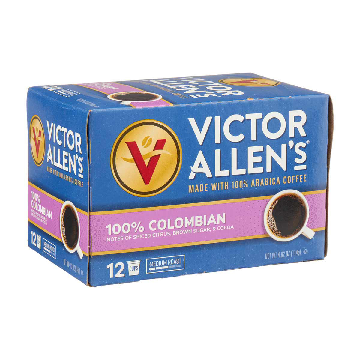 Victor Allen's 100% Arabica Coffee KCup, Columbian, 14 ct