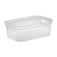 Storage Bin, Small, Clear