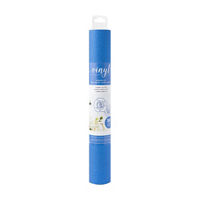 American Crafts Vinyl Roll, Glitter Marine, 12 x 36 in