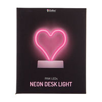 Brilliant Innovations LED Neon Desk Light, Heart