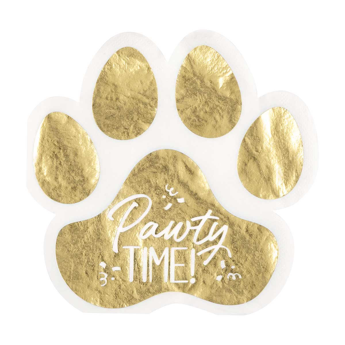 Pawty Time Birthday Beverage Napkins, 16 ct