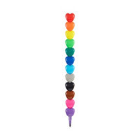 Heart Shaped Stacking Crayons