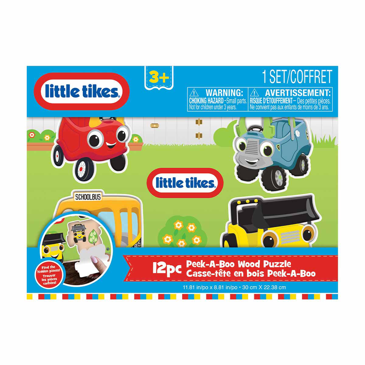 Peek-A-Boo Wood Puzzles, Assortment