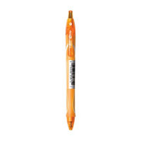 BIC Gelocity Orange Gel Pen, 0.7mm