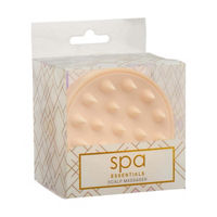 Spa Essentials Scalp Massager, Tan