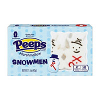 Peeps Marshmallow Snowmen, 1.5 oz, 3 ct