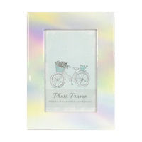 Picture Frame, Lacquered Rainbow, 4 in x 6 in