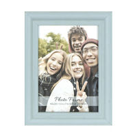 Picture Frame, Aqua, 5 in x 7 in