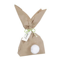 Unique Party Easter Bunny Ears Paper Party Bags, 8 ct