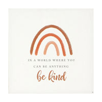 'Be Kind' Sentiment Canvas, 12 in x 12