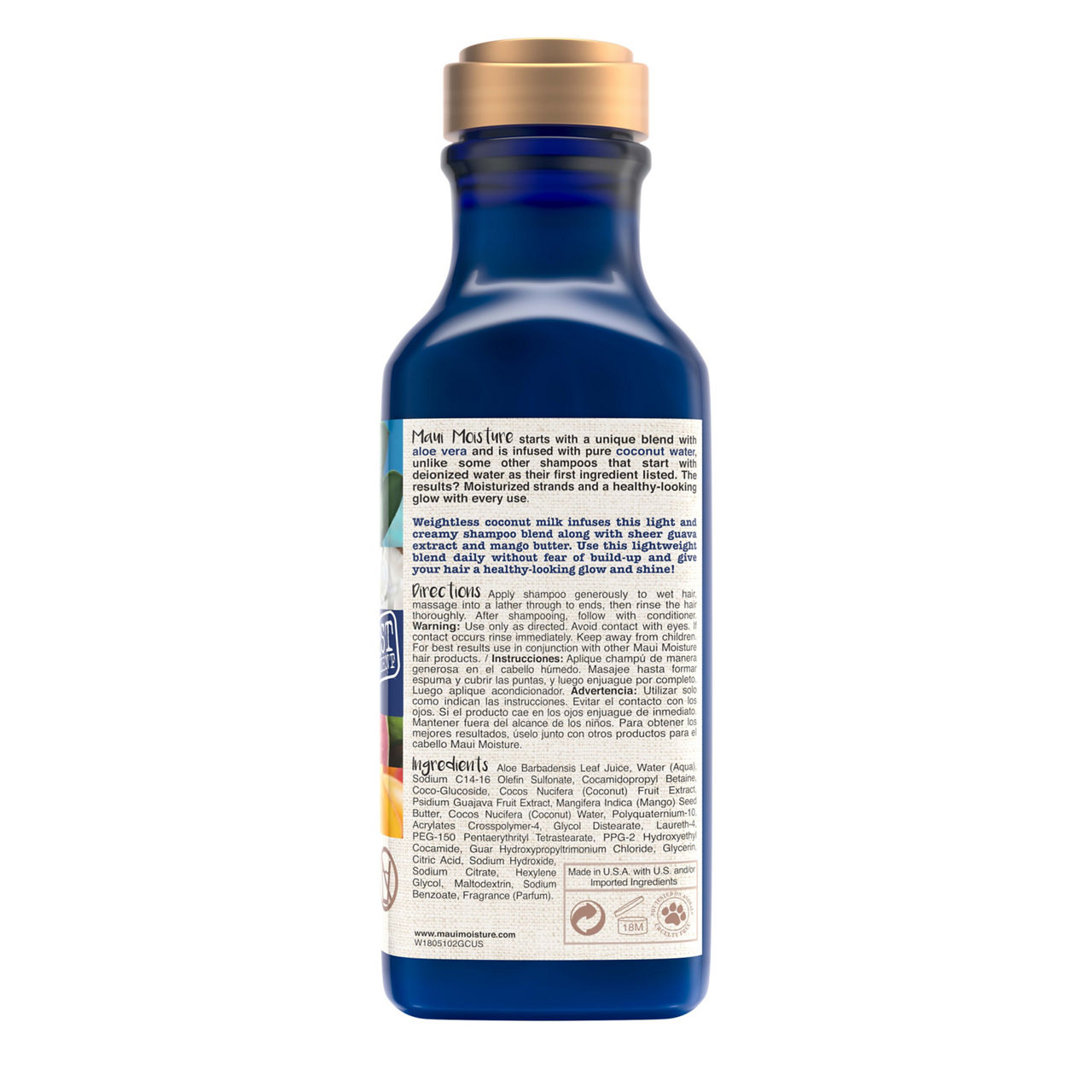 Nourish & Moisture + Coconut Milk Shampoo