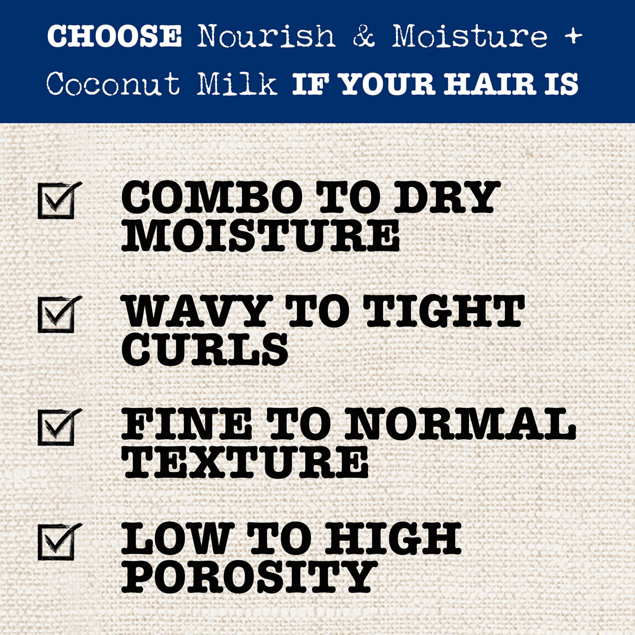 Nourish & Moisture + Coconut Milk Shampoo