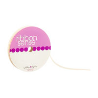 Ribbon Sense Sheer Ivory Morex Ribbon, 1/4 in