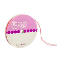 Ribbon Sense Sheer Red Ribbon, 1/4 in