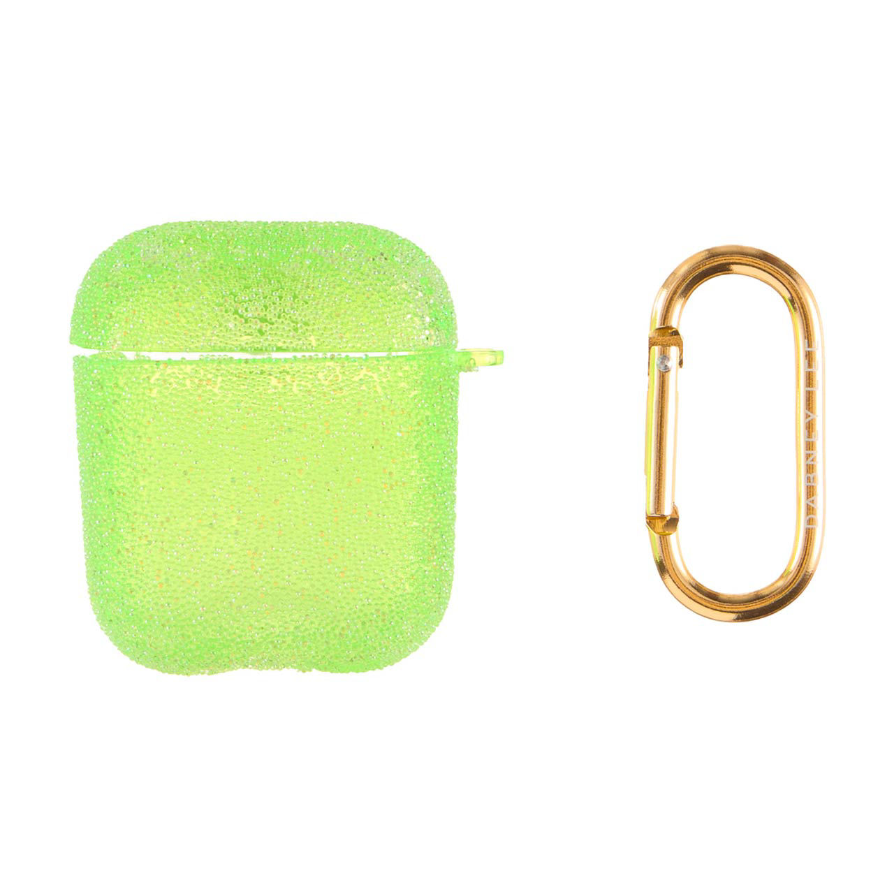 Dabney Lee Neon Beaded Airpods Case, Green