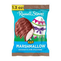 Russell Stover Easter Marshmallow Milk Chocolate Easter Egg, 1.3 oz