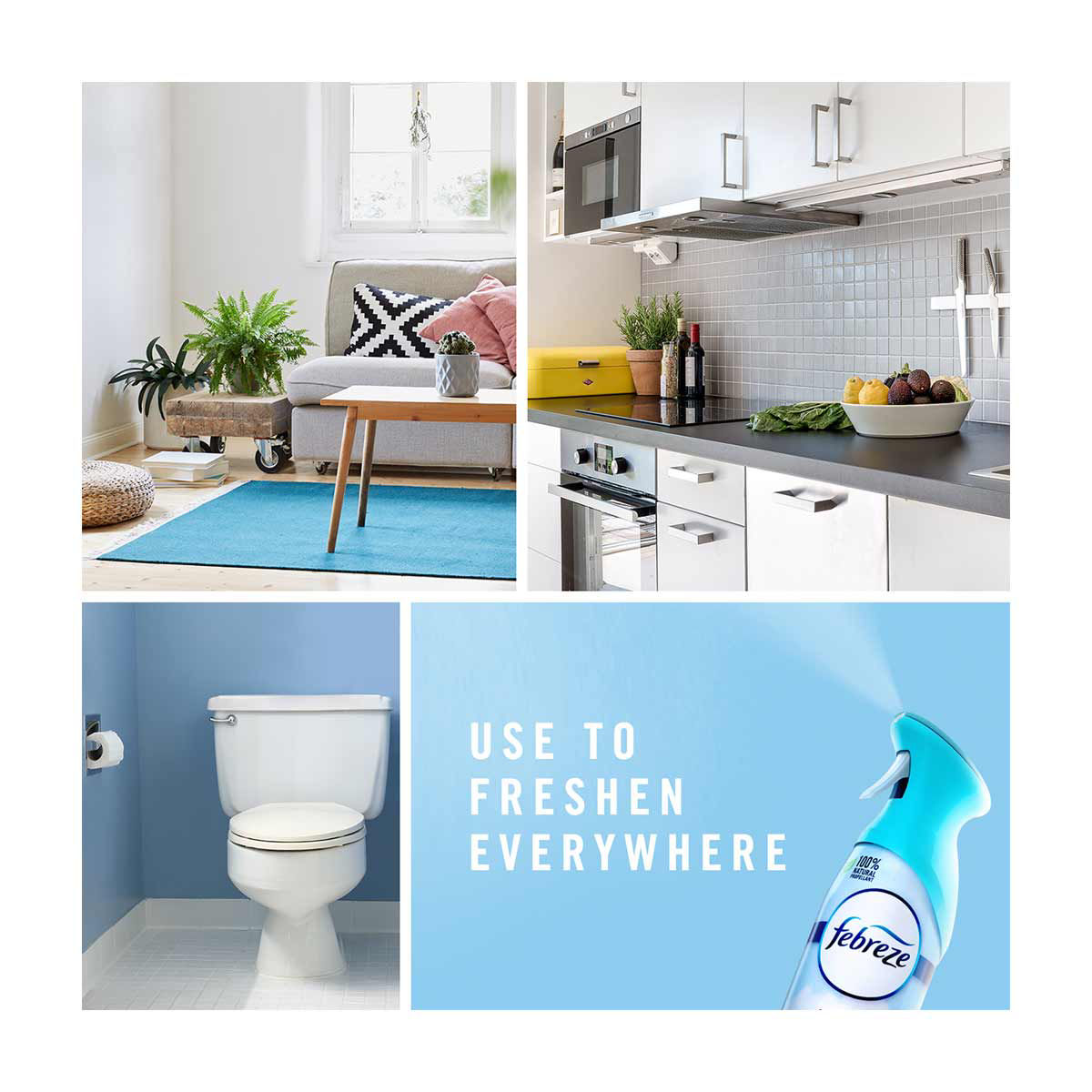 Febreze Air Effects Odor-Fighting Air Freshener - Downy Calm, 8.8 oz