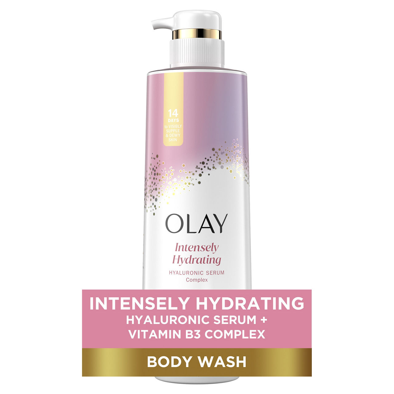 Olay Intensely Hydrating Body Wash with Hyaluronic Serum Complex, 20 oz