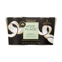 Koze Place Coconut & Tropical Palm Scented Candle