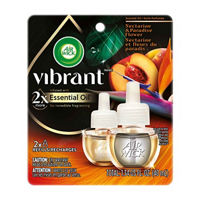 Airwick Vibrant Scented Oil Refill, Nectarine & Paradise Flower, 2 ct