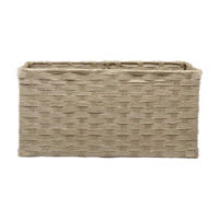 Paper Basket, Gray, Large