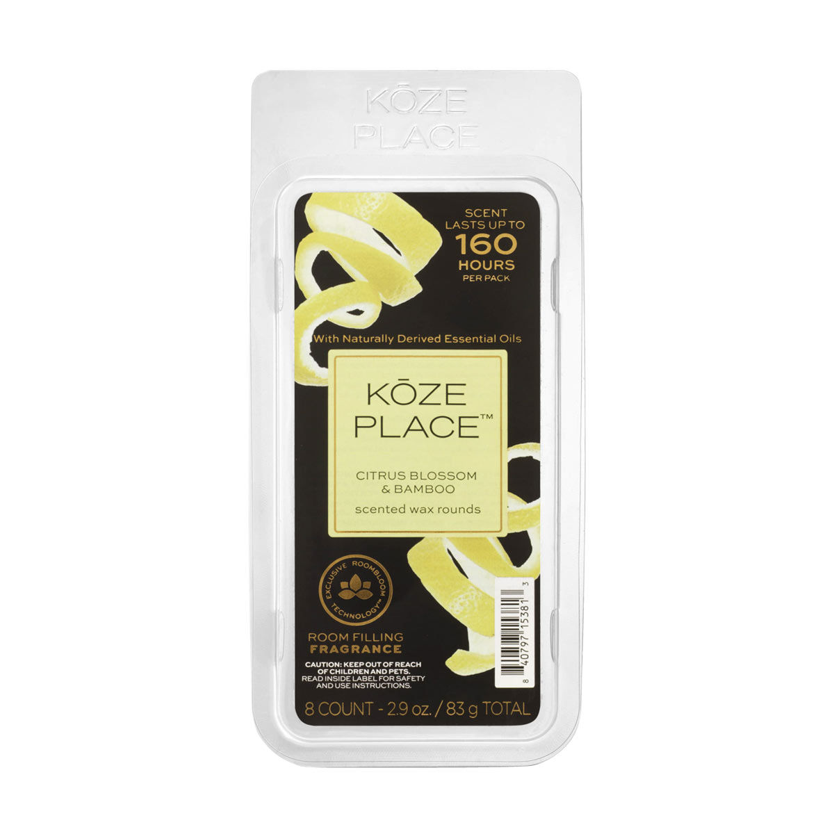 Koze Place Citrus Blossom & Bamboo Scented Wax Rounds, 8 Pack — pOpshelf penny item
