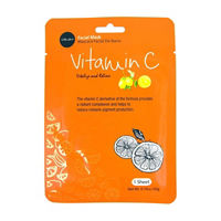 Celavi Vitamin C Facial Sheet Mask, 0.74 oz