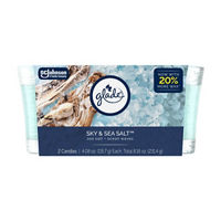 Glade Single Wick Candle, Sky & Sea Salt