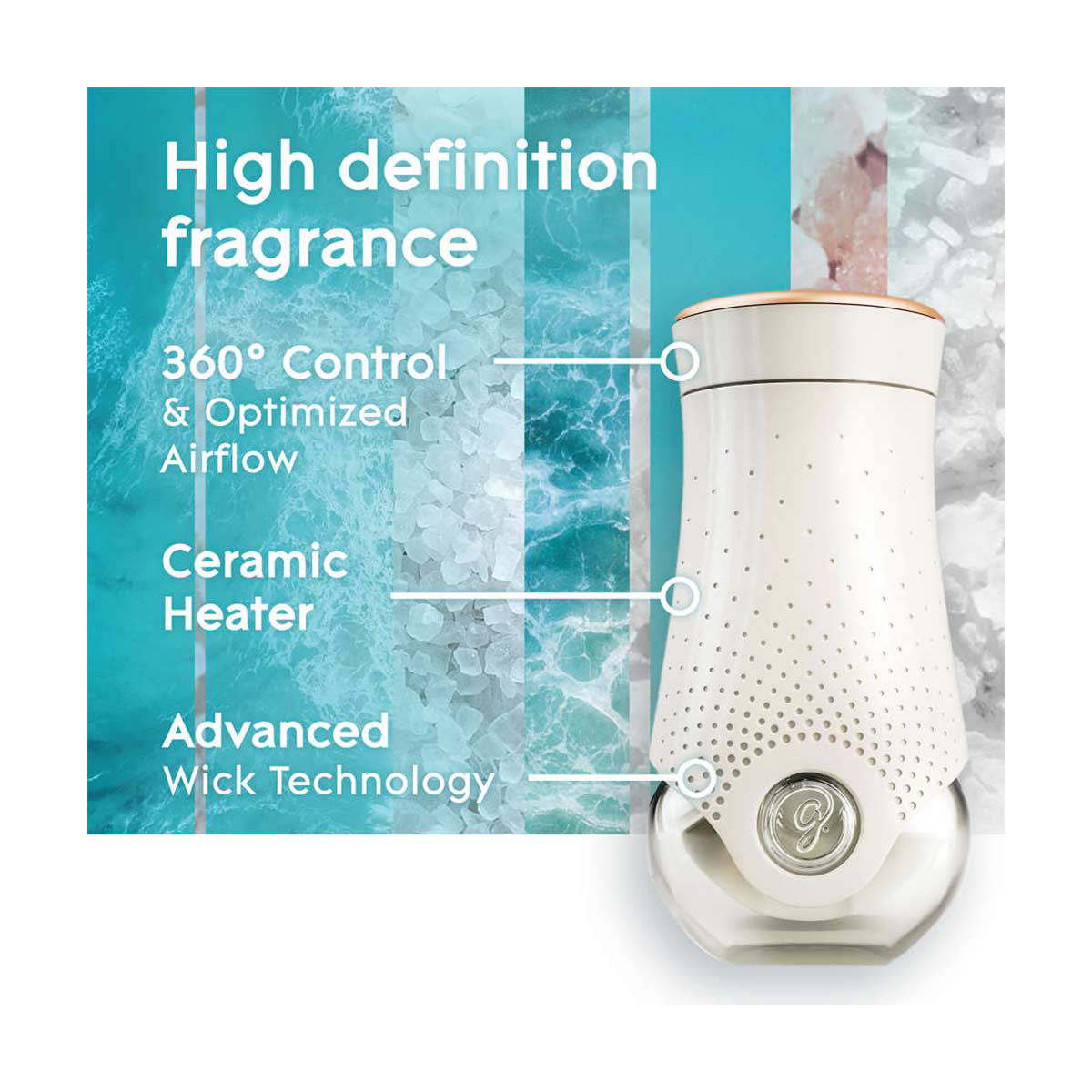 Glade PlugIns Scented Oil Air Freshener Refills - Sky & Sea Salt, 0.67 oz - 2 ct