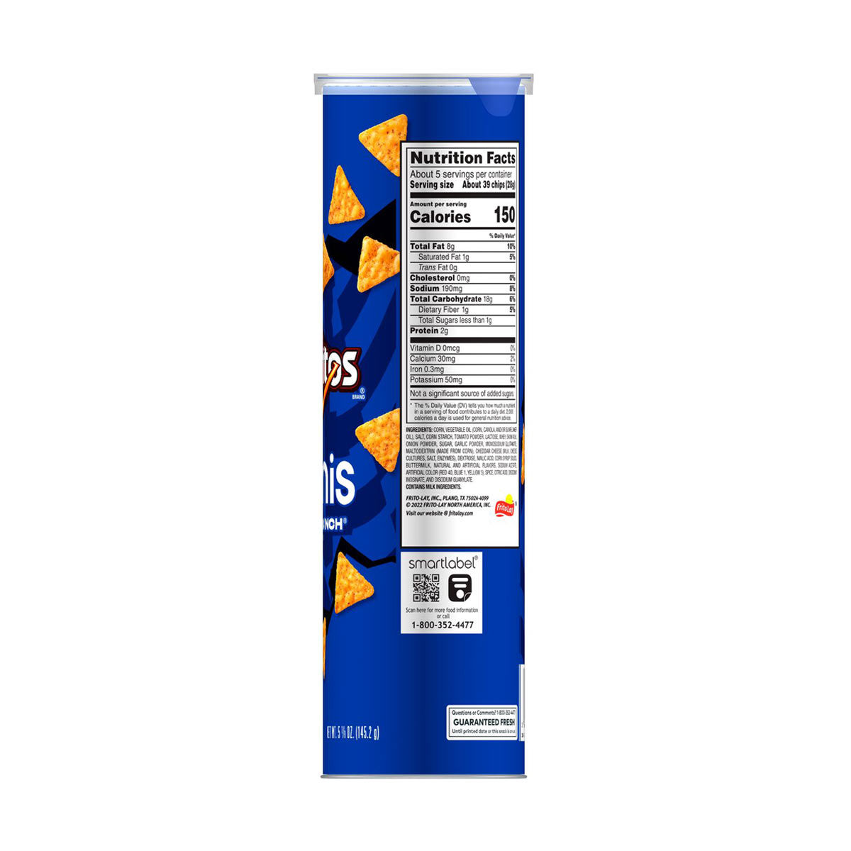 Doritos Minis Cool Ranch Tortilla Chips, 5.125 oz