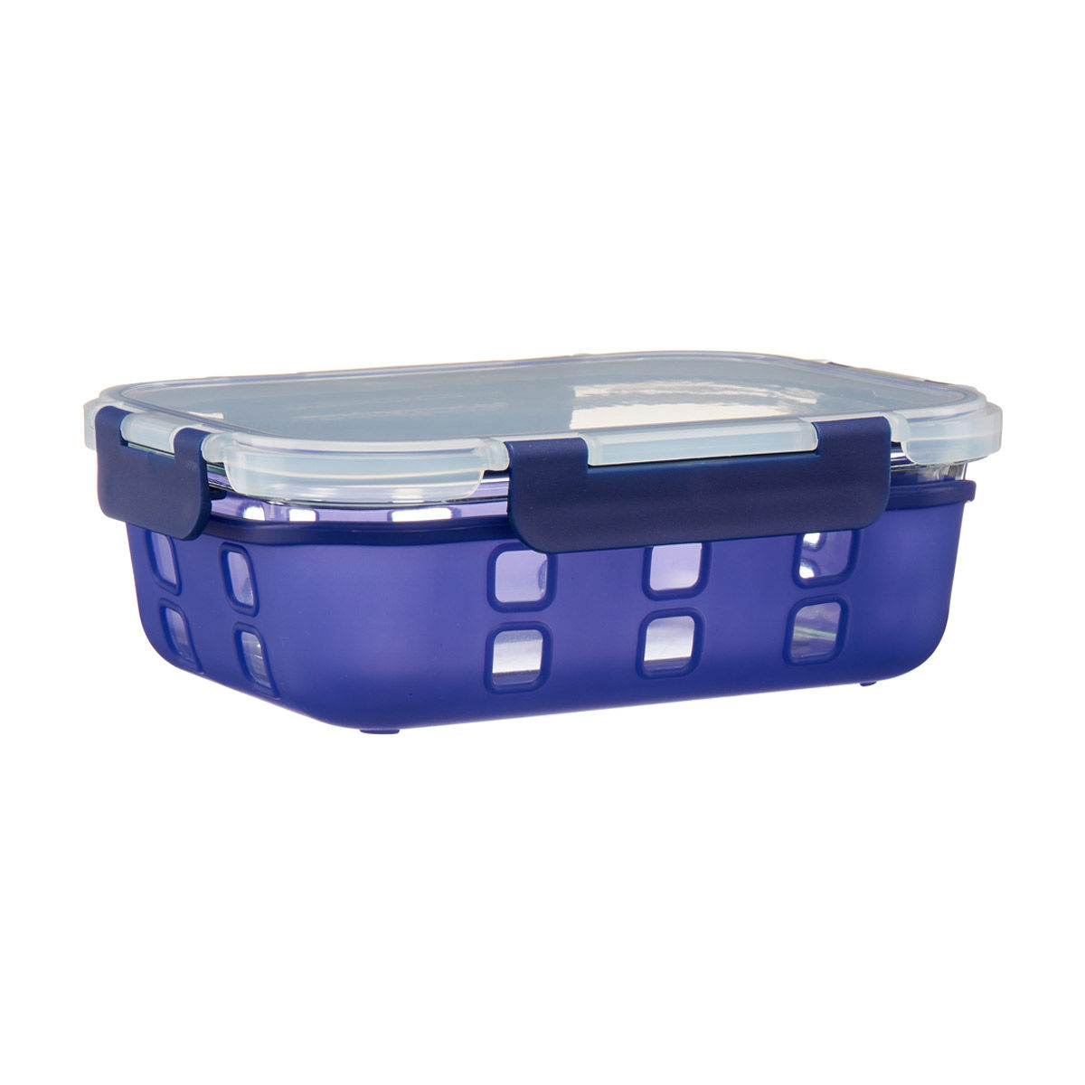 Food Storage Container with Snap-on Lid, Silicone