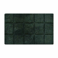 Everyday Cotton Yarn Bath Rug, Green