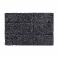Everyday Cotton Yarn Bath Rug, Gray