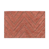 Signature Cotton Yarn Bath Rug, Clay