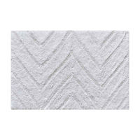 Signature Cotton Yarn Bath Rug, White
