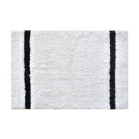 Signature Chenille Bath Rug, White