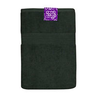 Oversized Cotton Bath Towel, Green, 30 in x 60 in