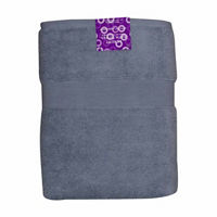 Luxury Cotton Bath Towel, Blue, 30 in x 52 in