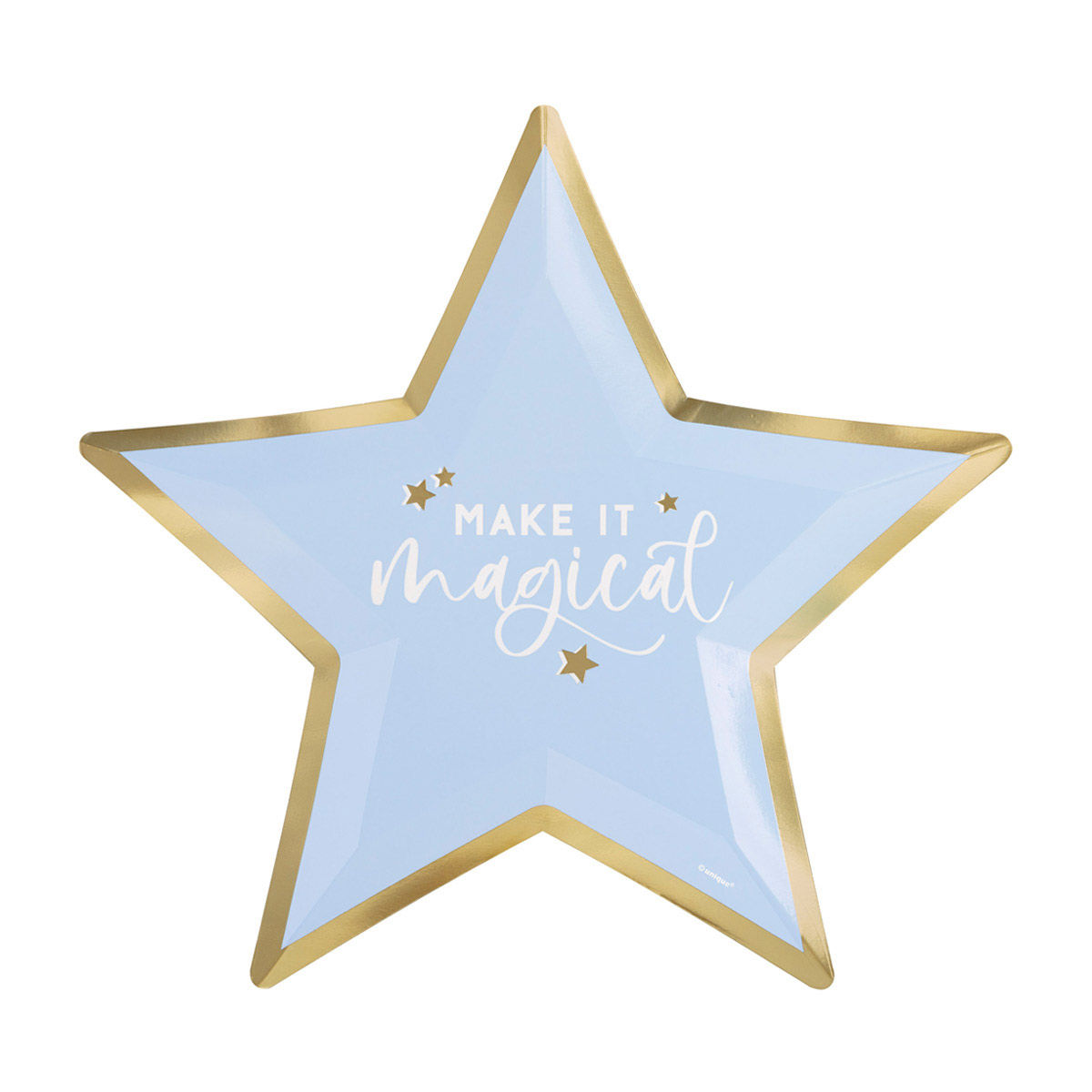 Dainty Unicorn Star Shaped Party Plates, 10.25 in, 8 Count — pOpshelf penny item