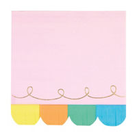 Rainbow Birthday Sweets Luncheon Napkins, 16 ct