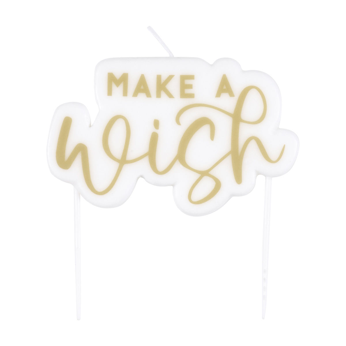 Large 'Make A Wish' Pick Birthday Candle — pOpshelf penny item