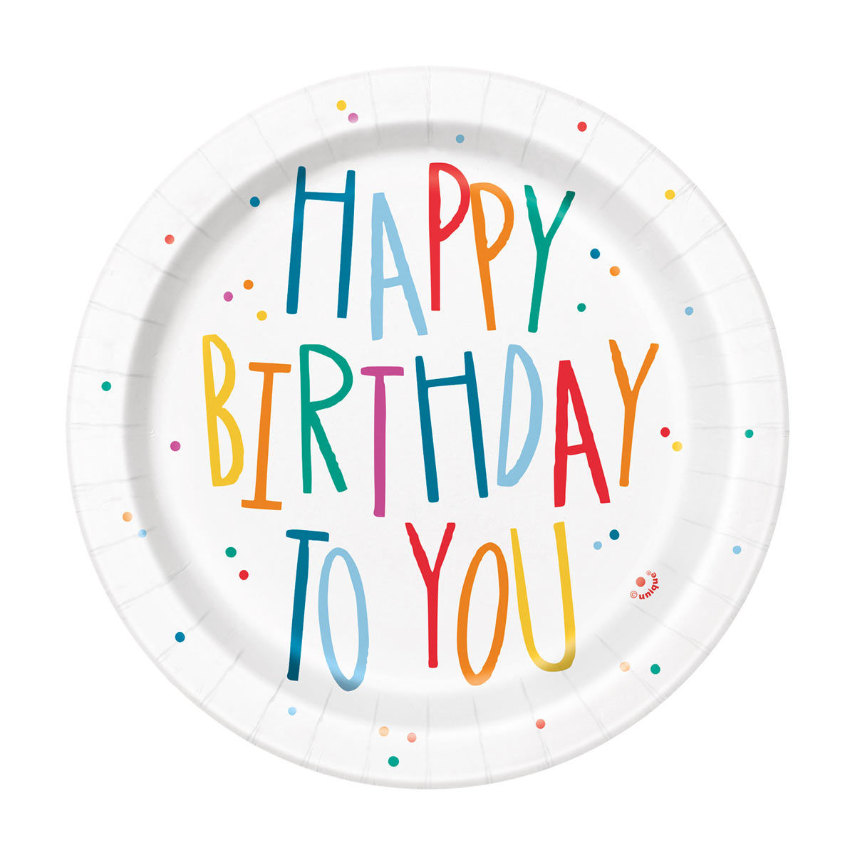 Birthday Mayhem Party Plates, 7 in, 8 ct